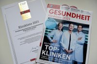 Insgesamt fünfmal wurde das Bergmannsheil in der neuen Klinikliste ausgezeichnet. Bild: Bergmannsheil