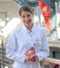 Prof. Dr. Tanja Rudolph, Oberärztin der Klinik für Allgemeine und Interventionelle Kardiologie/Angiologie am HDZ NRW (Foto Armin Kühn)..