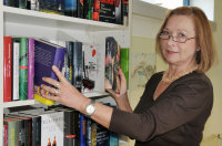 Dagmar Moldenhauer betreut die literarische Tauschbörse